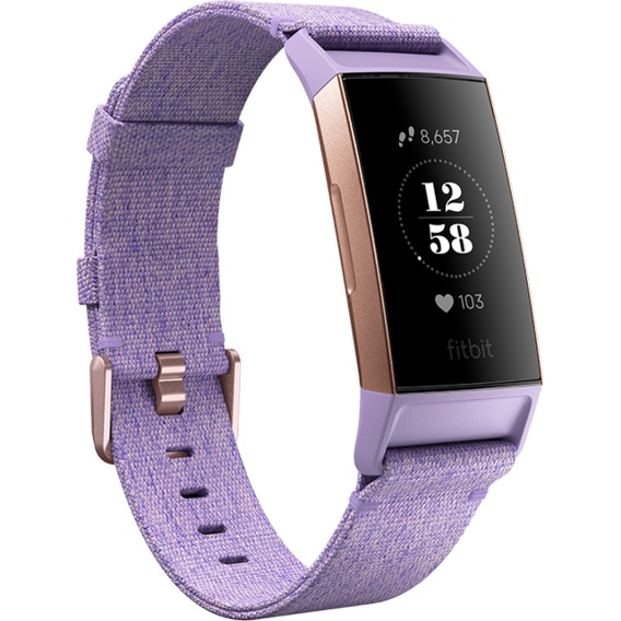 fitbit charge 3 rose gold