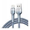 ФотоКабель IPhone (Lightning) 2.4A REMAX Data Cable RC-124i Silver від магазину Manzana.ua