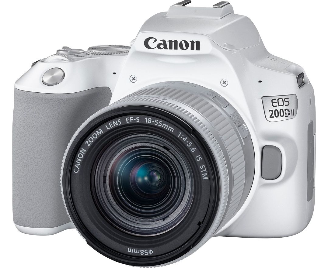 Canon EOS 200D II kit (18-55mm) EF-S IS STM silver, купить с доставкой ...