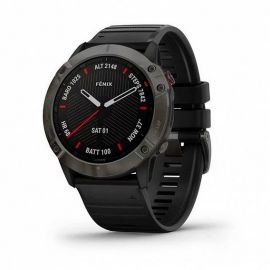 ФотоGarmin Fenix 6X Pro Sapphire Carbon Grey DLC with Black Band (010-02157-11/10) від магазину Manzana.ua
