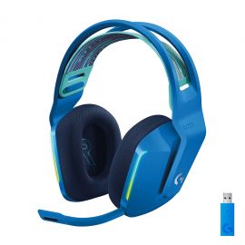 ФотоLogitech Lightspeed Wireless RGB Gaming Headset G733 Blue (981-000943) від магазину Manzana.ua