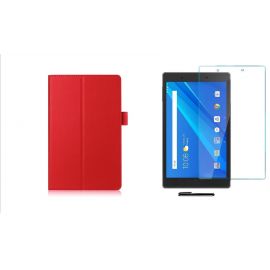 ФотоЧехол для Lenovo Tab 4 8 Red (плёнка и стилус в комплекте) від магазину Manzana.ua