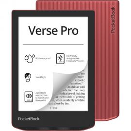 Фото PocketBook 634 Verse Pro Passion Red (PB634-3-WW) от магазина Manzana