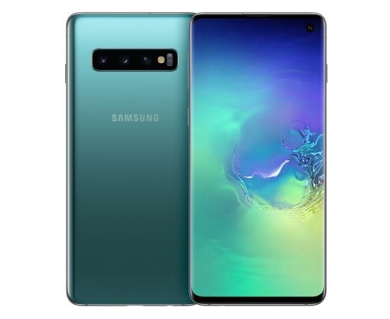 ФотоSamsung Galaxy S10 SM-G973 DS 128GB Green (SM-G973FZGD) від магазину Manzana.ua