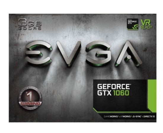 ФотоEVGA GeForce GTX 1060 3GB GAMING (03G-P4-6160-KR), зображення 5 від магазину Manzana.ua