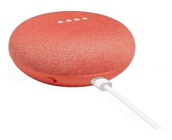 Google Home Mini Coral, изображение 4 Фото Google Home Mini Coral, изображение 4 от магазина Manzana