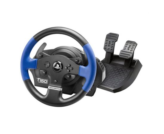 Фото Thrustmaster T150 Force Feedback Official Sony licensed Black (4160628) + Thrustmaster TH8A Shifter от магазина Manzana