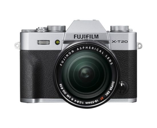 Фото Fujifilm X-T20 kit (18-55mm) silver, изображение 5 от магазина Manzana