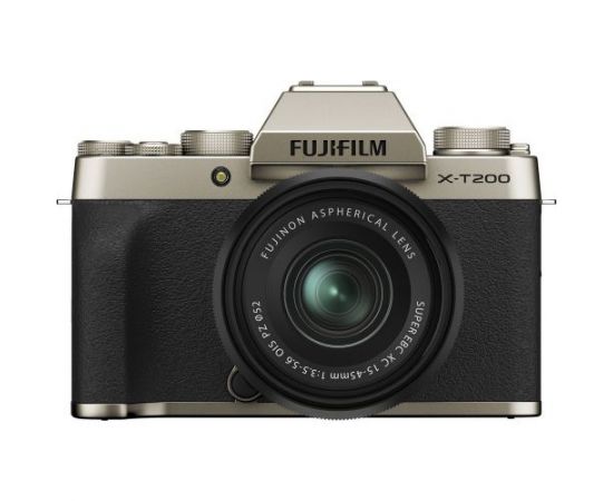 Фото Fujifilm X-T200 kit (15-45mm) Gold от магазина Manzana