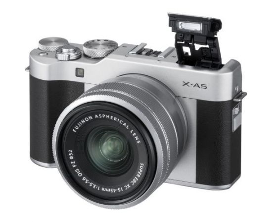 Фото Fujifilm X-A5 kit (XC 15-45mm) Dark Silver, изображение 2 от магазина Manzana