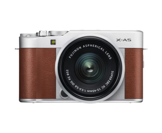 Fujifilm X-A5 kit (XC 15-45mm) Brown ФотоFujifilm X-A5 kit (XC 15-45mm) Brown від магазину Manzana.ua