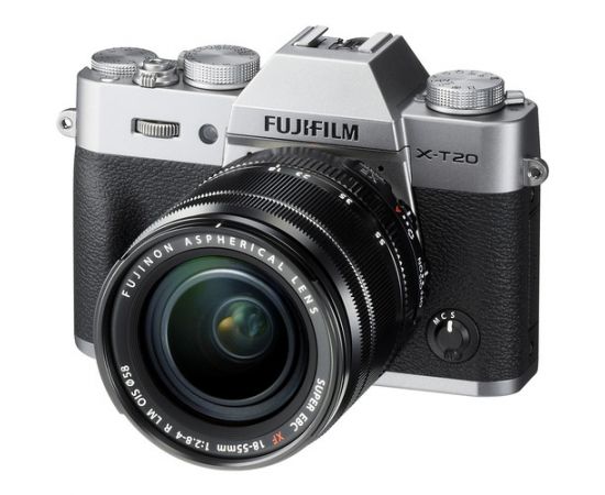 Фото Fujifilm X-T20 kit (18-55mm) silver от магазина Manzana