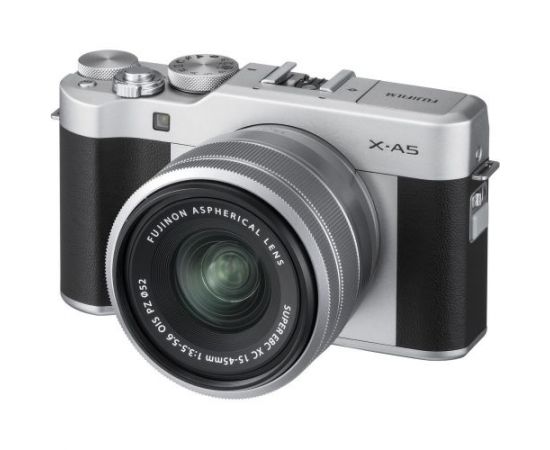 Фото Fujifilm X-A5 kit (XC 15-45mm) Dark Silver от магазина Manzana