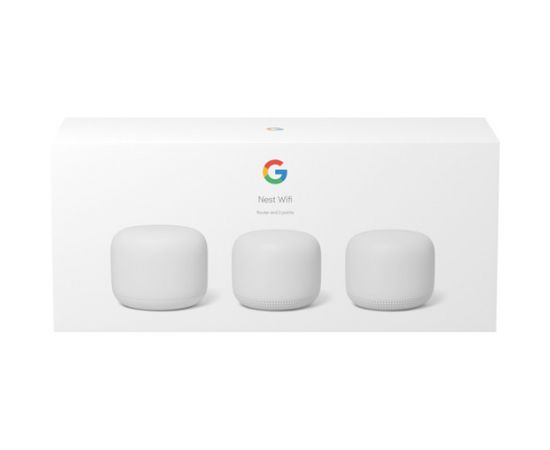 Фото Google Nest Wifi Router and Two Point Snow (GA00823-US), изображение 15 от магазина Manzana