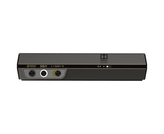 Фото Creative Sound BlasterX G6, изображение 2 от магазина Manzana