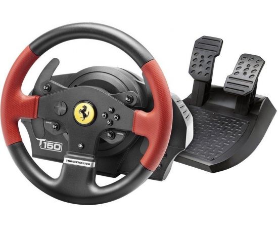 ФотоThrustmaster PC/PS3/PS4 T150 Ferrari Wheel with Pedals (4160630), зображення 2 від магазину Manzana.ua