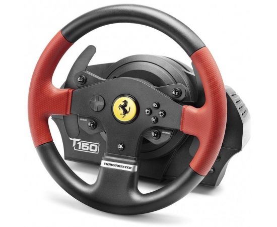 Фото Thrustmaster PC/PS3/PS4 T150 Ferrari Wheel with Pedals (4160630), изображение 3 от магазина Manzana