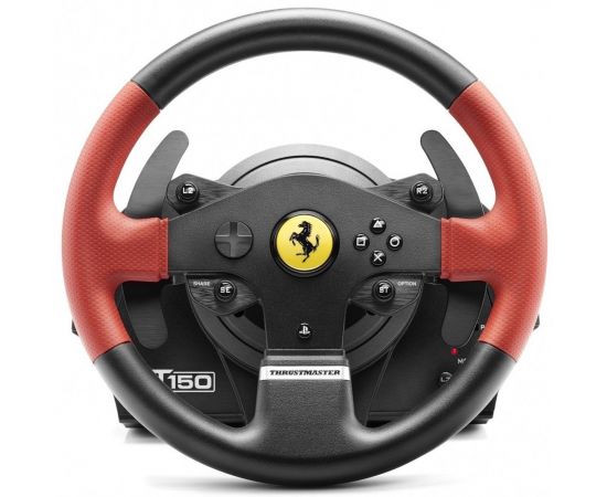 ФотоThrustmaster PC/PS3/PS4 T150 Ferrari Wheel with Pedals (4160630), зображення 5 від магазину Manzana.ua
