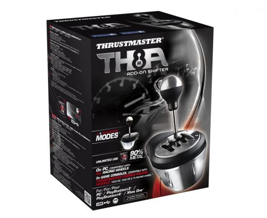 ФотоThrustmaster TX RW Leather Edition + Thrustmaster TH8A Shifter, зображення 10 від магазину Manzana.ua