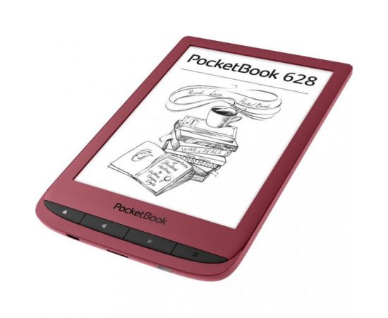 Фото PocketBook 628 Touch Lux 5 Ruby Red (PB628-R-CIS), изображение 5 от магазина Manzana