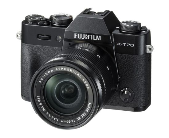 ФотоFujifilm X-T20 kit (16-50mm) black, зображення 2 від магазину Manzana.ua
