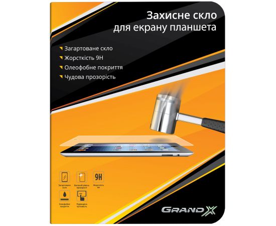 ФотоЗащитное стекло Grand-X для Lenovo Tab2 A8-50F (GXLT2A850F) 0.4мм, зображення 2 від магазину Manzana.ua