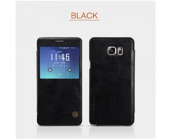 ФотоNillkin Qin Series Samsung Galaxy Note 5 N9200/N9208 (Black), зображення 2 від магазину Manzana.ua