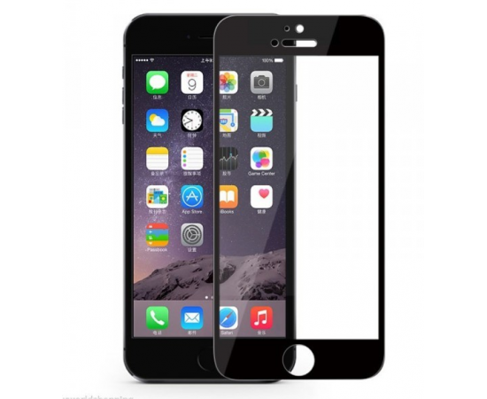 ФотоROCK Perfect Full Tempered (2.5D) 0.3 mm Glass для Apple iPhone 6/6s plus (5.5'') (Black), зображення 2 від магазину Manzana.ua