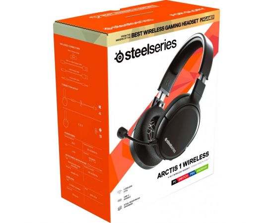 Фото SteelSeries Arctis 1 Wireless Black (61512), изображение 4 от магазина Manzana