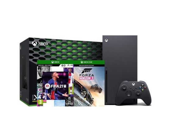 ФотоMicrosoft Xbox Series X 1TB+FIFA 21+One Forza Horizon 3 від магазину Manzana.ua