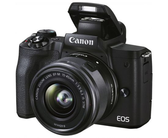 Фото Canon EOS M50 Mark II kit (15-45mm) IS STM Black (4728C043), изображение 5 от магазина Manzana