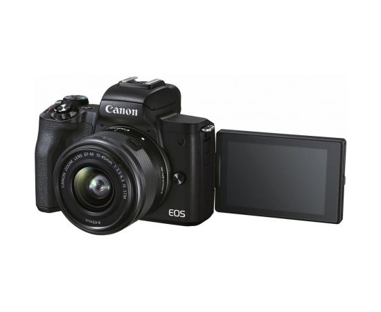 Фото Canon EOS M50 Mark II kit (15-45mm) IS STM Black (4728C043), изображение 6 от магазина Manzana
