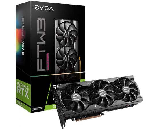 ФотоEVGA GeForce RTX 3060 Ti FTW3 ULTRA GAMING (08G-P5-3667-KR) від магазину Manzana.ua