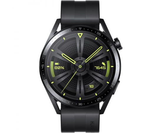 ФотоHUAWEI Watch GT 3 46mm Black (55026956), зображення 2 від магазину Manzana.ua