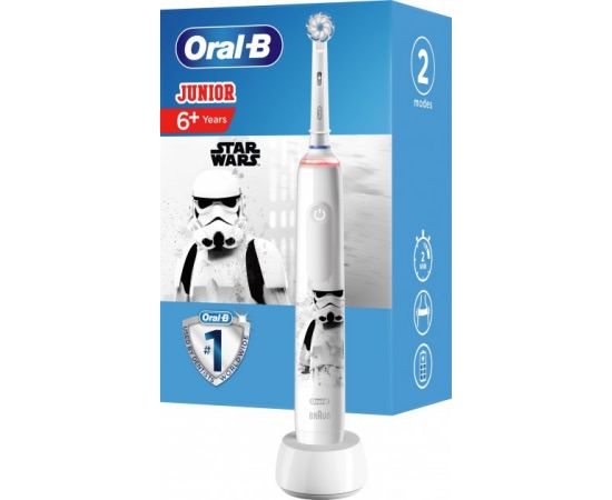 Фото ORAL_B Електрична зубна щітка Junior (6+років) D505.513.2K StarWars типу 3772 от магазина Manzana