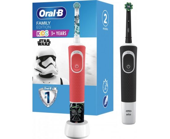 ФотоOral-B D100.413.2K Star Wars + Kids Cars (D100.410.2K) Family Edition від магазину Manzana.ua