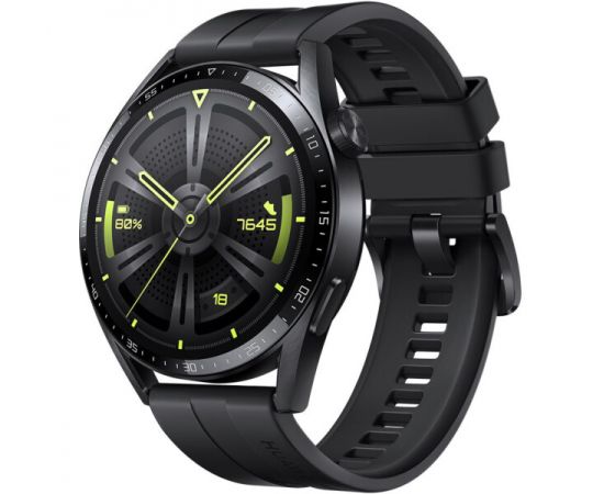 Фото HUAWEI Watch GT 3 46mm Black (55026956) + ПЛЁНКА от магазина Manzana