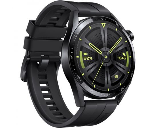 Фото HUAWEI Watch GT 3 46mm Black (55026956) + ПЛЁНКА, изображение 4 от магазина Manzana