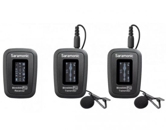 Фото Saramonic Blink 500 Pro B2 BLACK, изображение 3 от магазина Manzana