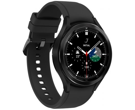 Фото Samsung Galaxy Watch4 Classic 46mm Black (SM-R890NZKA), изображение 2 от магазина Manzana