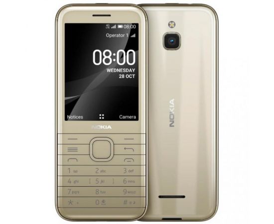 Фото Nokia 8000 DS 4G Gold (16LIOG01A02) от магазина Manzana