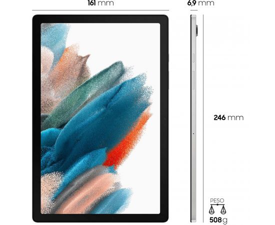 ФотоSamsung Galaxy Tab A8 10.5 4/64GB Wi-Fi Silver (SM-X200NZSE), зображення 4 від магазину Manzana.ua