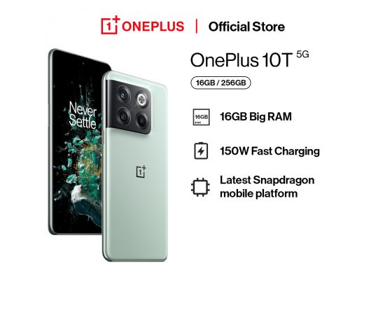 Фото OnePlus 10T 5G 16/256GB Jade Green, изображение 5 от магазина Manzana