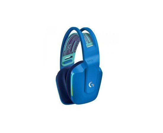 ФотоLogitech Lightspeed Wireless RGB Gaming Headset G733 Blue (981-000943), зображення 5 від магазину Manzana.ua