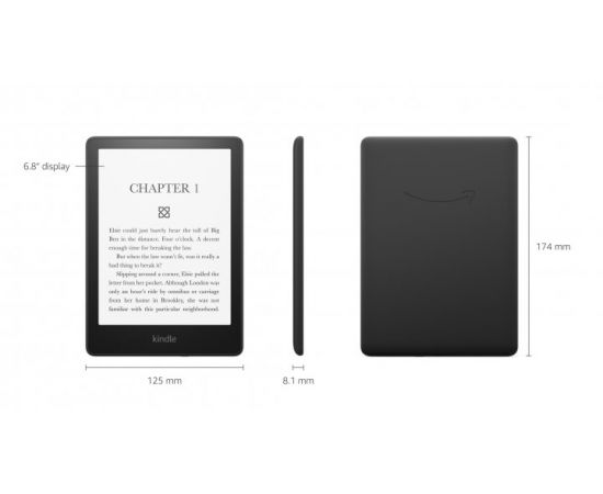 Фото Amazon Kindle Paperwhite 11th Gen. 16GB Black, изображение 4 от магазина Manzana