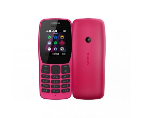 Фото Nokia 110 Dual Sim 2019 Pink (16NKLP01A01), изображение 2 от магазина Manzana