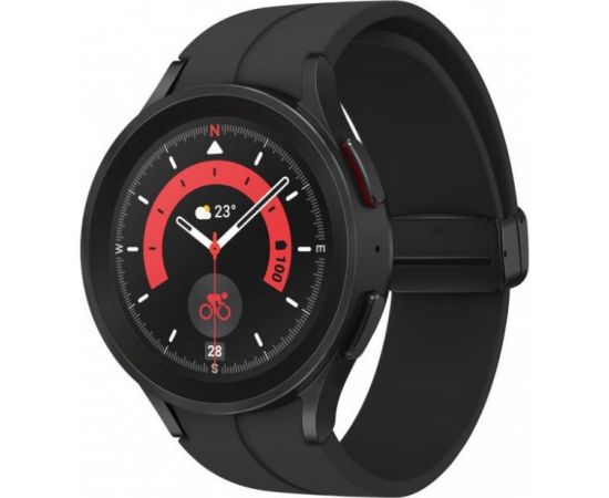 Фото Samsung Galaxy Watch5 Pro 45mm LTE Black (SM-R925FZKA), изображение 5 от магазина Manzana