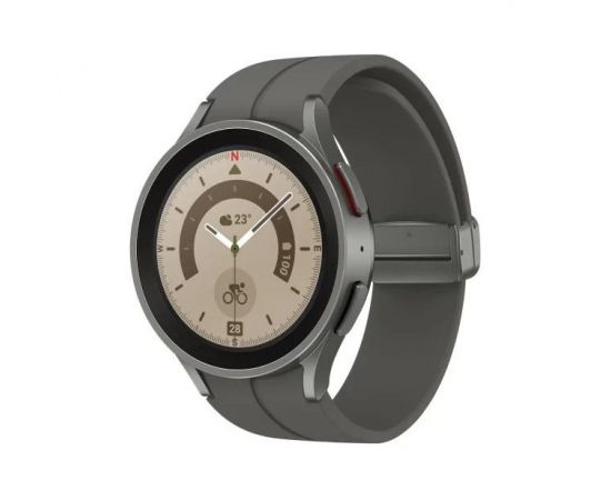 ФотоSamsung Galaxy Watch5 Pro 45mm LTE Gray Titanium (SM-R925FZTA), зображення 2 від магазину Manzana.ua