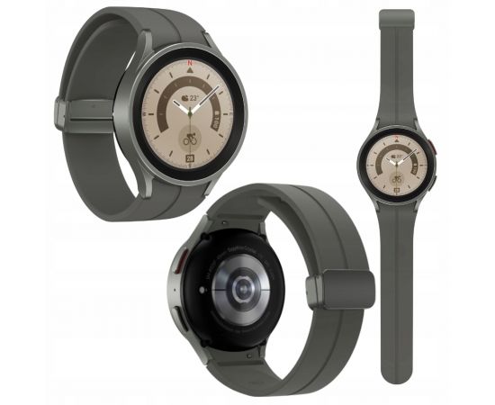 ФотоSamsung Galaxy Watch5 Pro 45mm LTE Gray Titanium (SM-R925FZTA), зображення 3 від магазину Manzana.ua