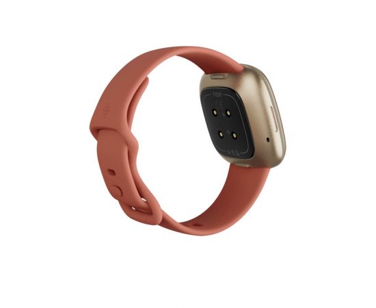 Фото Fitbit Versa 3 Pink Clay/Soft Gold Aluminum (FB511GLPK), изображение 5 от магазина Manzana